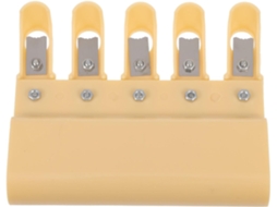 Régua Para Desenho De Notas Musicais Em Quadros Brancos, Régua De Plástico Amarelo Resistente, Tamanho Compacto