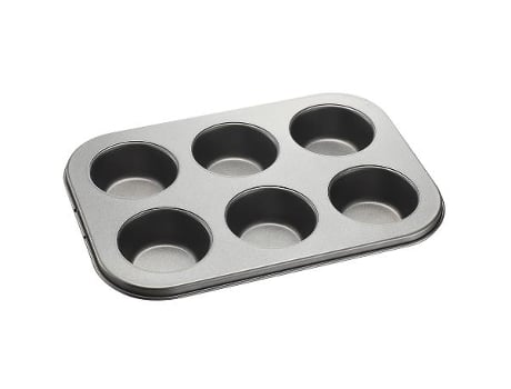 Molde 6 magdalenas 26,5x18,5x3 cm