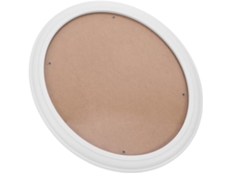 Moldura Moderna Madeira Maciça 30 12 Polegadas Fácil Pendurar Elegante Decoração Parede Estar Escritório Oval GOKOCO