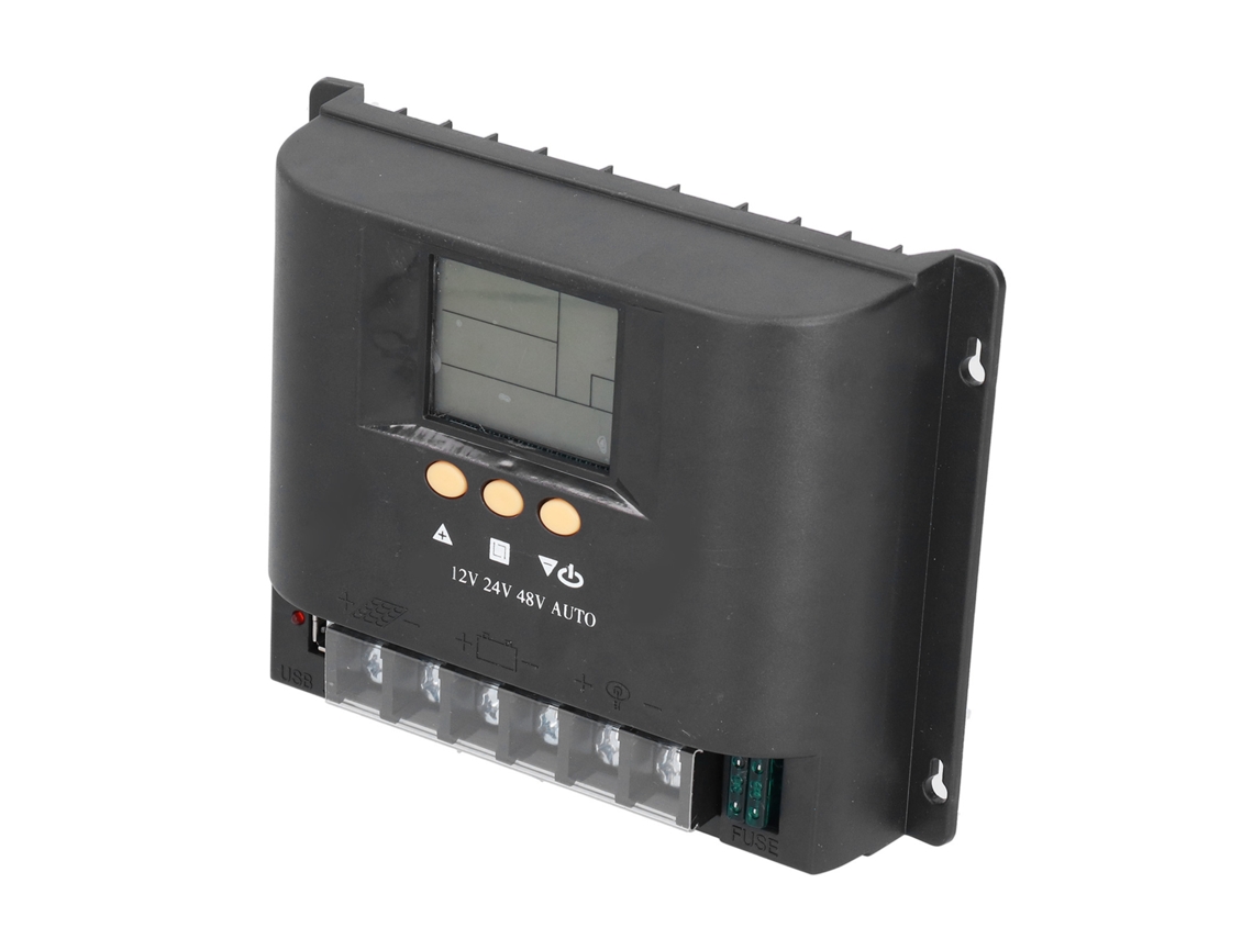 Controlador Solar Com Display Lcd E Carregamento Usb 50a Para Indústria