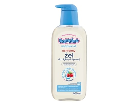Gel Íntimo Protetor Bambino Família Com Cranberry, 400ml.