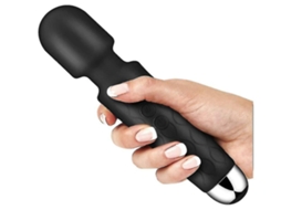 Vibrador de massagem Yizhood, preto