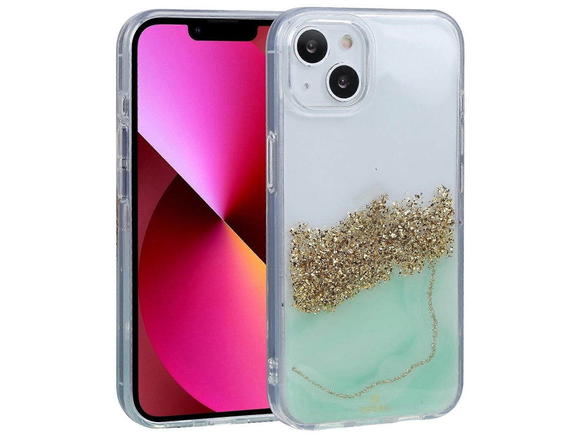 Lurelia Capa Iphone 14 Tpu Pc Brilho Verde