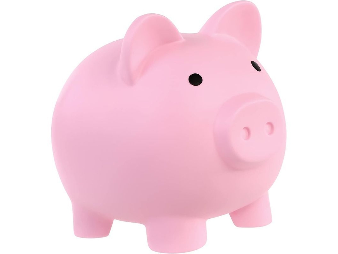 Caja De Ahorros Cerdo Bonito De Plástico Inquebrantable Para Niños Y Adultos 2025