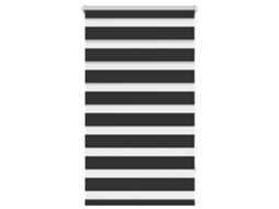 Zebra Blind,zebra Blinds Vidaxl Preto Poliéster (90 X 150 Cm)