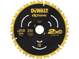 Serra Circular Topbathy Dewalt Dt20432 210mm com Disco de 24z para Madeira Dura | S/MARCA
