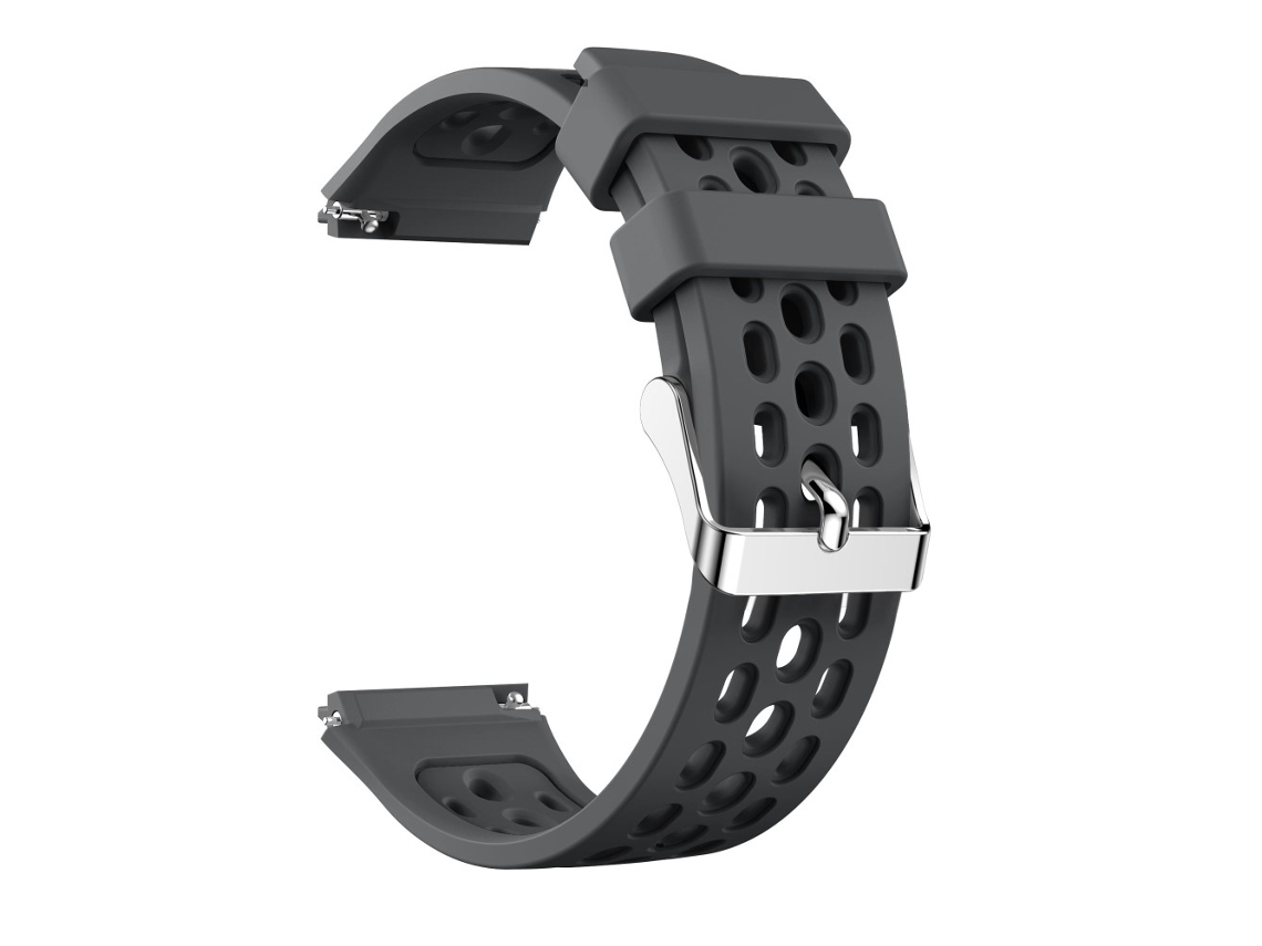 Bracelete Silicone 22Mm para Huawei Watch Gt 2E Cinza