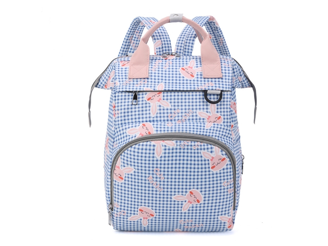 Mochila De Maternidade Desenho Animado Grande Capacidade Bolsa De Mamã Leve Bolsa De Fraldas De Bebé Mochila De Viagem Yunzii
