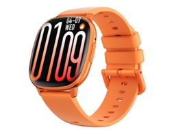 Smartwatch Hd17air Amoled Com Bluetooth Chamadas Monitor De Atividades Físicas Frequência Cardíaca E Classificação Ip68 Laranja