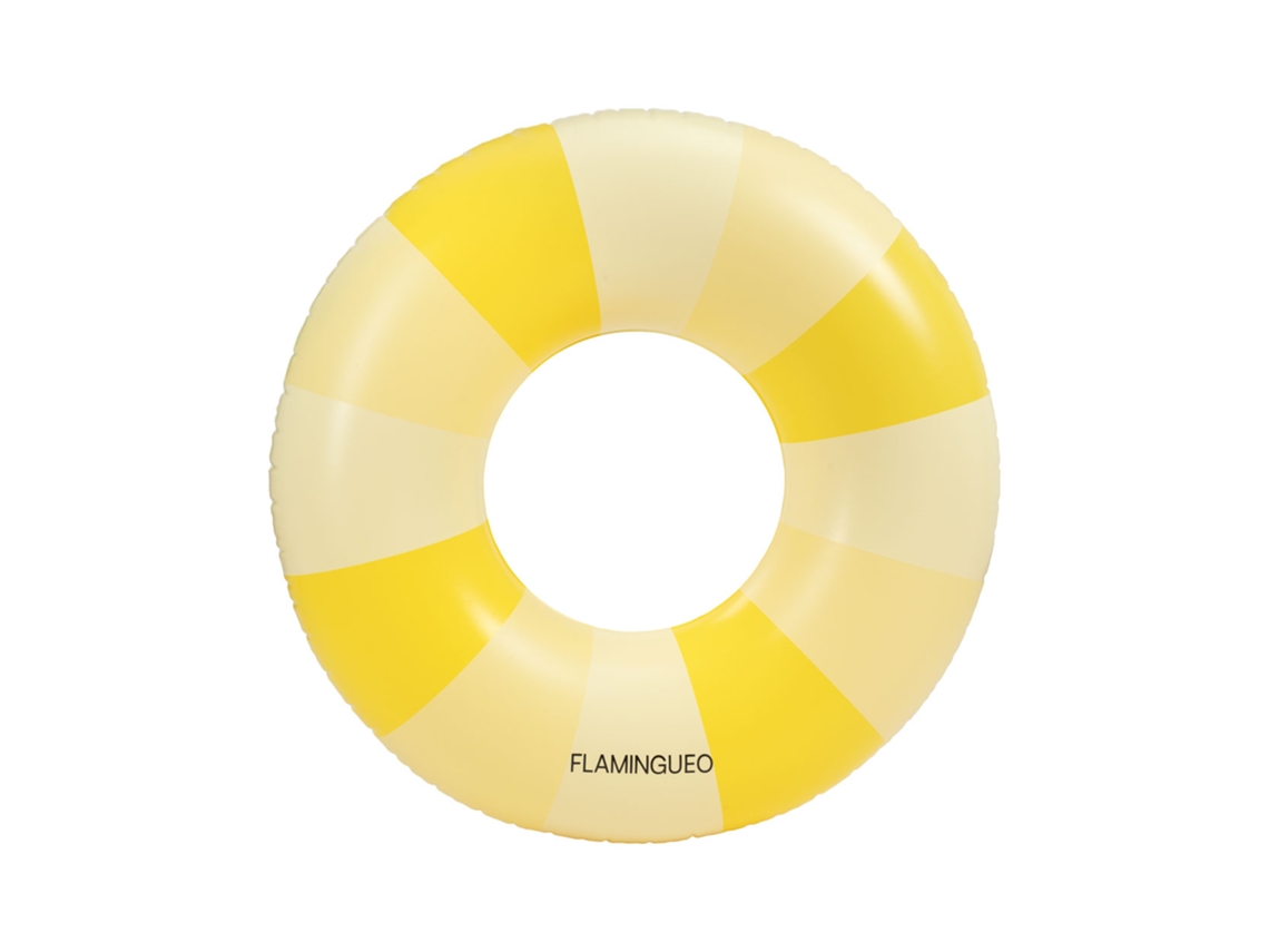 Flamingueo Boia Insuflável Pvc Donut Amarelo