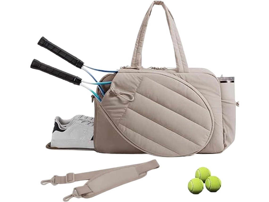 Bolsa De Tênis Estilo Sacola, Feminina Para Viagens Fim Semana Com Compartimento Sapatos, Organizad