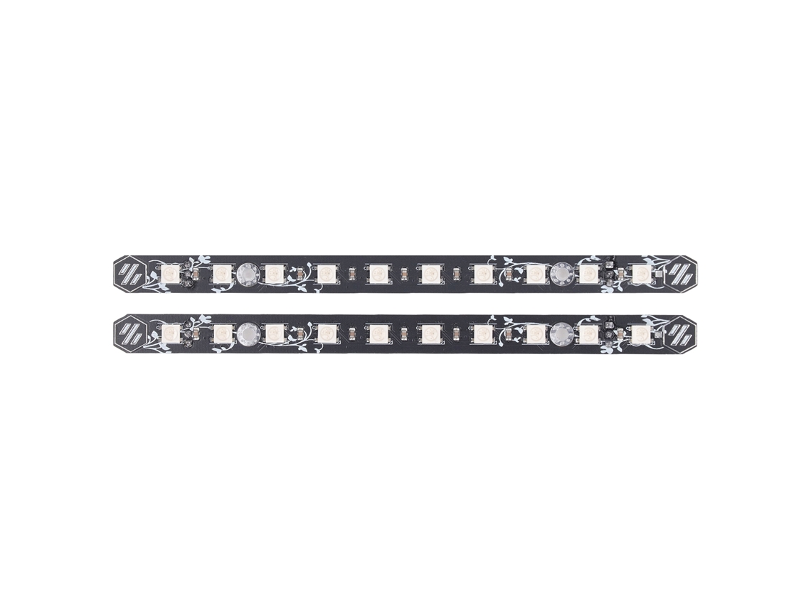 2pcs Barra de Luz LED RGB 158mm para Impressora 3d Voron, 0.1 0.2, Fonte de Luz Colorida