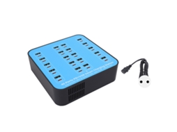 Estação De Carregamento Usb 40 Portas 400w Plugue Eu