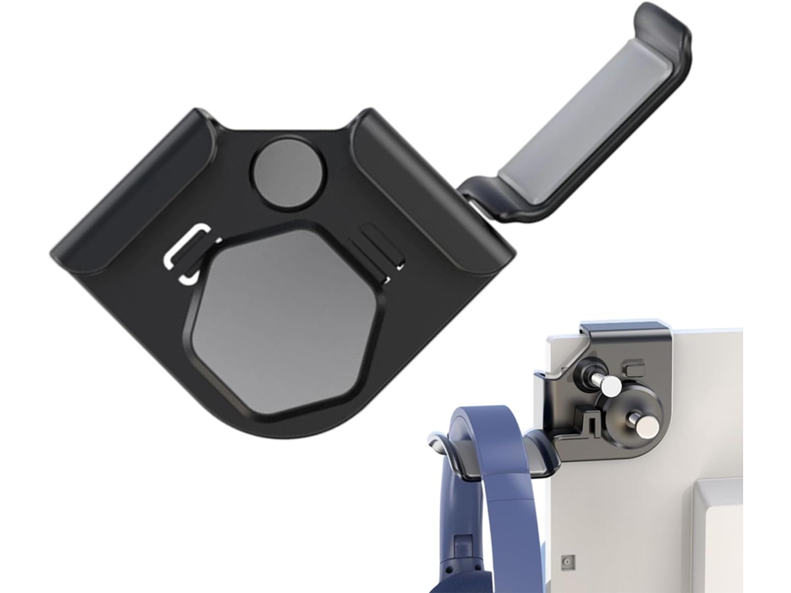 Suporte Para Fones De Ouvido – Gancho Ajustável Antiderrapante Com Monitor Danificado Computador, Fones De Ouvido, Casa