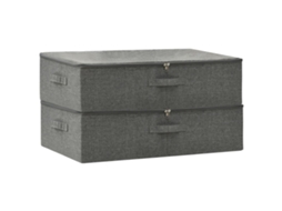 Storage Box, Storage Boxes Vidaxl Antracite Tecido (n/a)