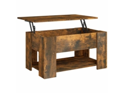 Mesa de Centro Carvalho Fumado MAISON EXCLUSIVE 79x49x41 cm