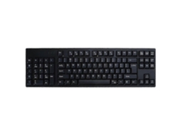 Teclado Ergonômico Para Canhotos Com Teclado Numérico Integrado E Conectores Usb Everley891