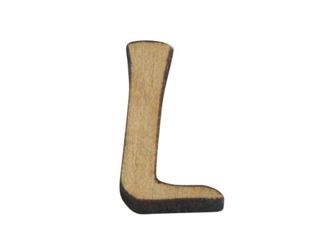 Suporte para decoração de hobby Rayher - 62-171-00 - Carta de madeira Rayher 6217100, 2 cm, L