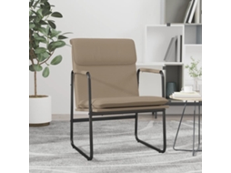 Lounge Chair, Lounge Chairs Vidaxl Marrom Couro Artificial