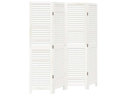 Room Divider, Room Dividers Vidaxl Branco Madeira (40 X 160 Cm)