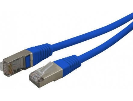 Cabo de Rede WAYTEX (RJ45 - 50 cm - Azul)
