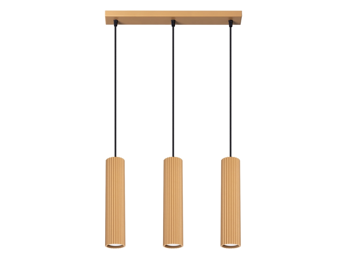 Sollux Sl.1556 Karbon Lámpara Colgante 3l Oro