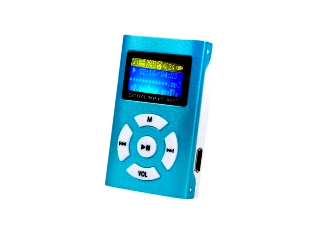 Leitor De Música Mp3 Digital Usb Portátil Com Tela Lcd E Suporte Para 32 Gb SUNNY SPACES