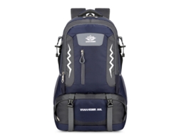 Mochila De Caminhada Para Atividades Ao Ar Livre (azul Escuro), Bolsa De Viagem De Grande Capacidade.