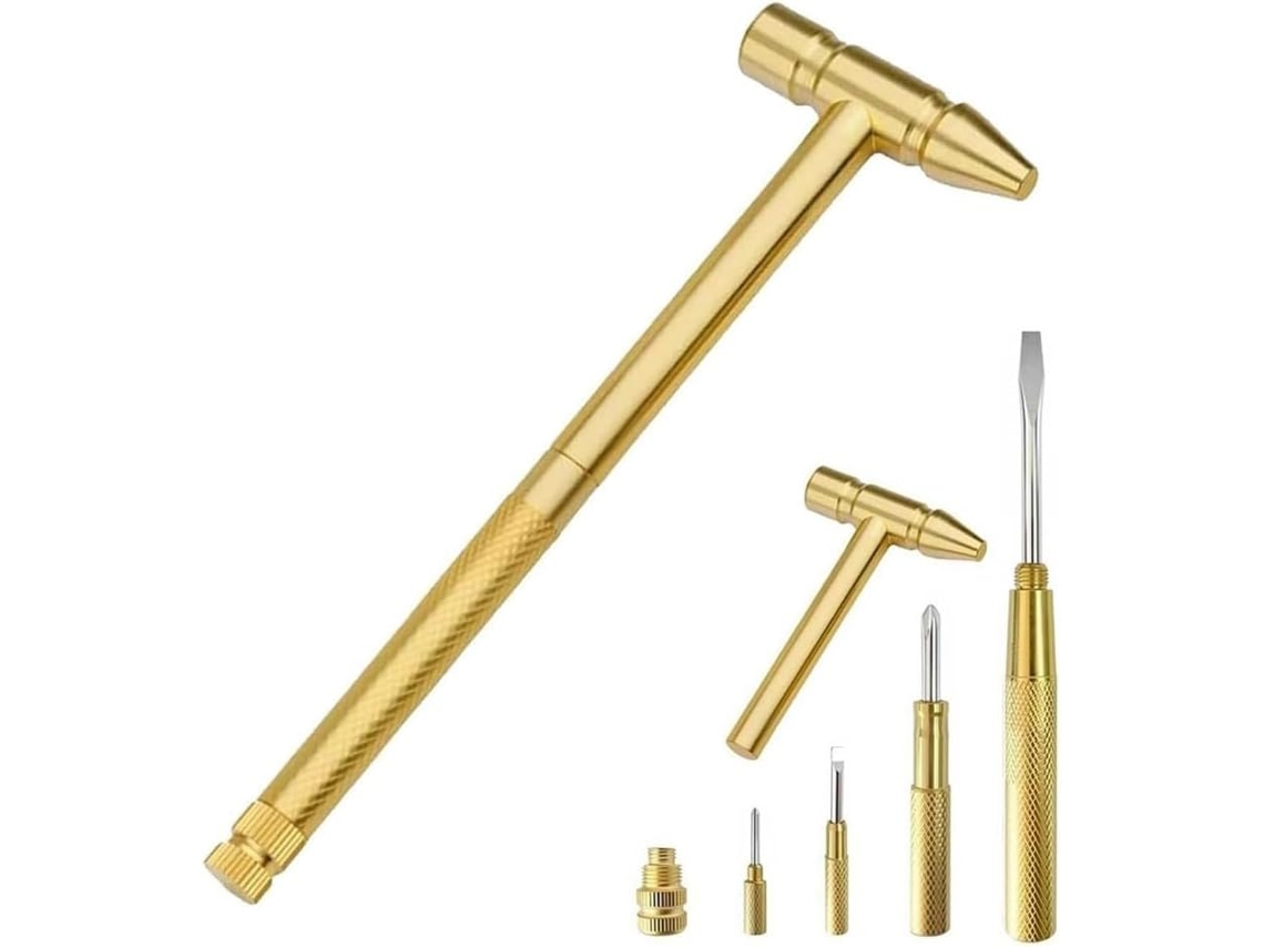 Martelo Multifuncional Micro 6 Em 1, Mini 1 E De Chave Fenda