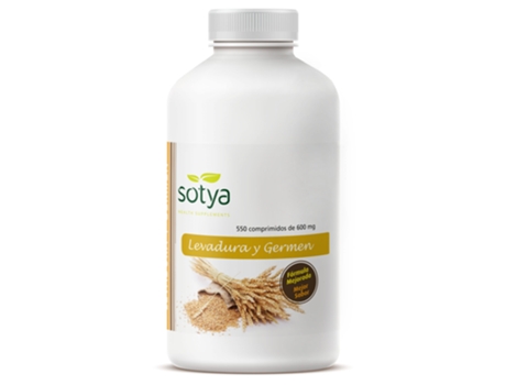 Comprimidos Levedura e Germe 600mg  550