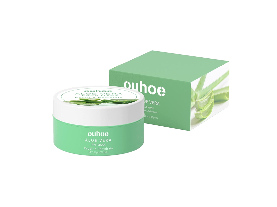 Máscara Olhos Aloe Vera Cuidado Natural