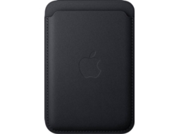 Capa APPLE FineWoven Wallet com MagSafe para iPhone 16 (Preto)