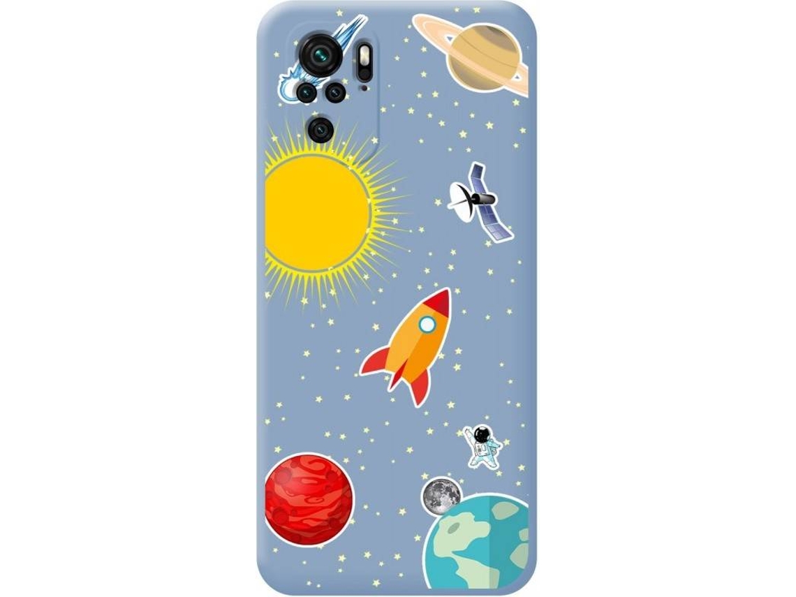 Capa Xiaomi Redmi Note 10 / 10S TUMUNDOSMARTPHONE Espácio Azul