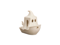 Laxiscreed Decoração De Halloween Com Barco Fantasma E Abóbora Para Mesa