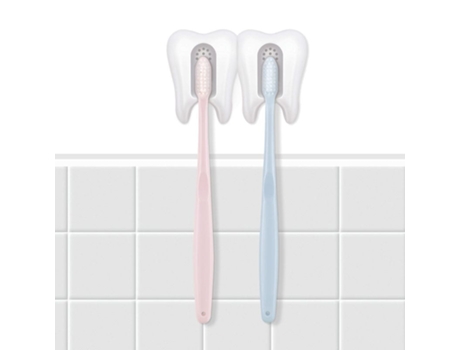 Porta Escova de Dentes para 2 Escovas de Dentes Dente ANYA