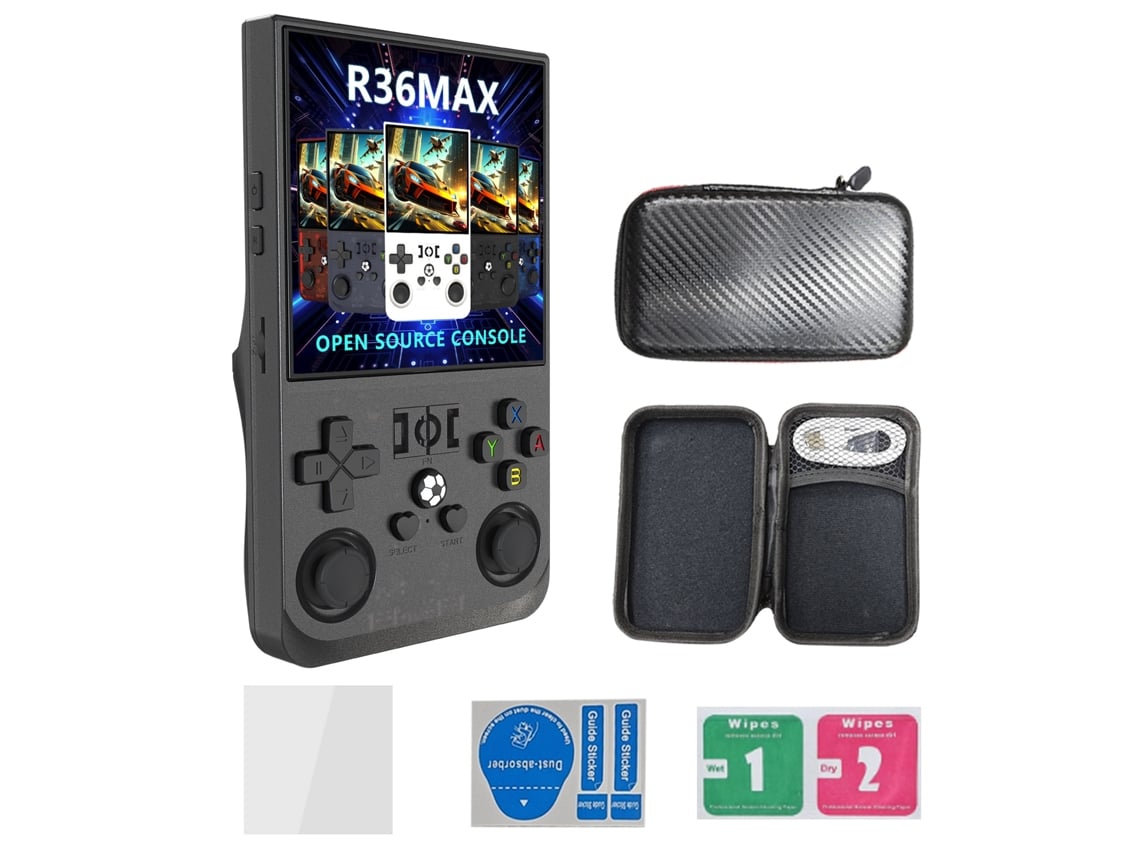 Console Portátil Retrô, Tela Ips de 4 Polegadas, 64gb AQUAFORGE