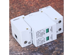 Protetor De Surto 2p 40ka Módulo Arrester Branco