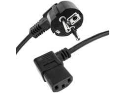 Cabo de Energia Eltrica Iec-60320 C13 Inclinado para Macho Schuko 3 M