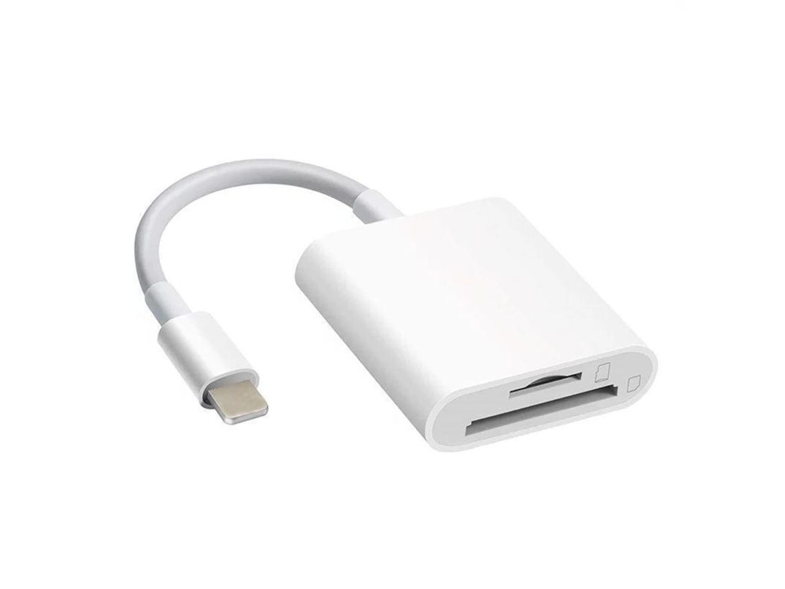 Leitor de Cartões Multifuncional LAXISCREED Lightning Apple