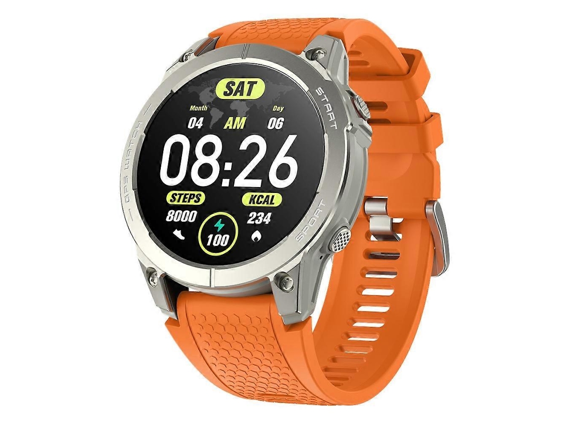 Smartwatch esportivo para atividades ao ar livre com tela AMOLED Ultra HD de 1,43 polegadas e Bluetooth. Ly Ebike