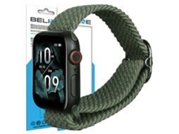 Pulseira têxtil Beline para Apple Watch 42/44/45/49 mm, verde