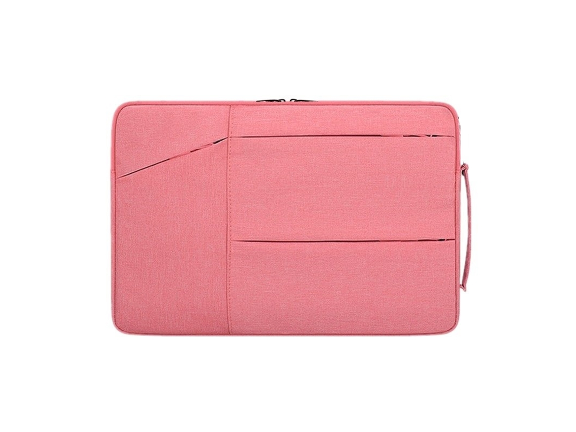 Bolsa Para Portátil 13 Polegadas Impermeável, Proteção 360°, Rosa - Tressino