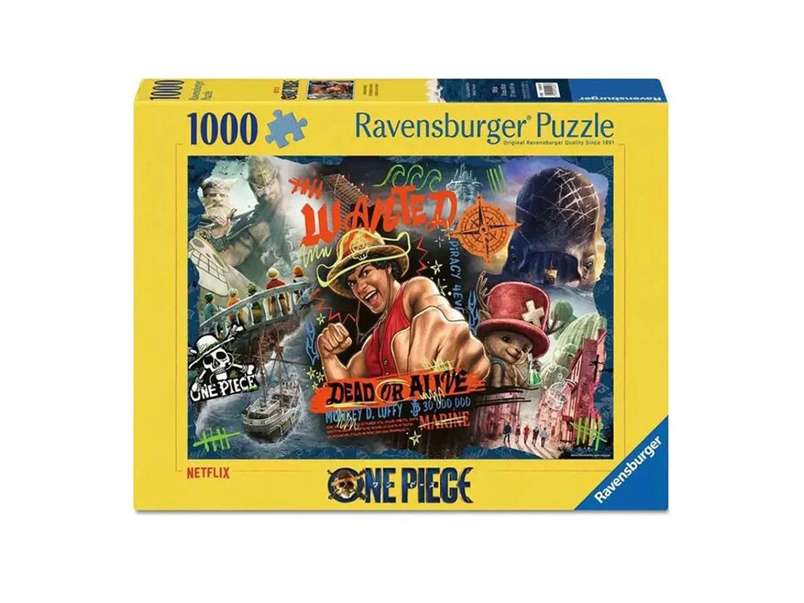 Quebra-cabeça de 1000 peças de One Piece