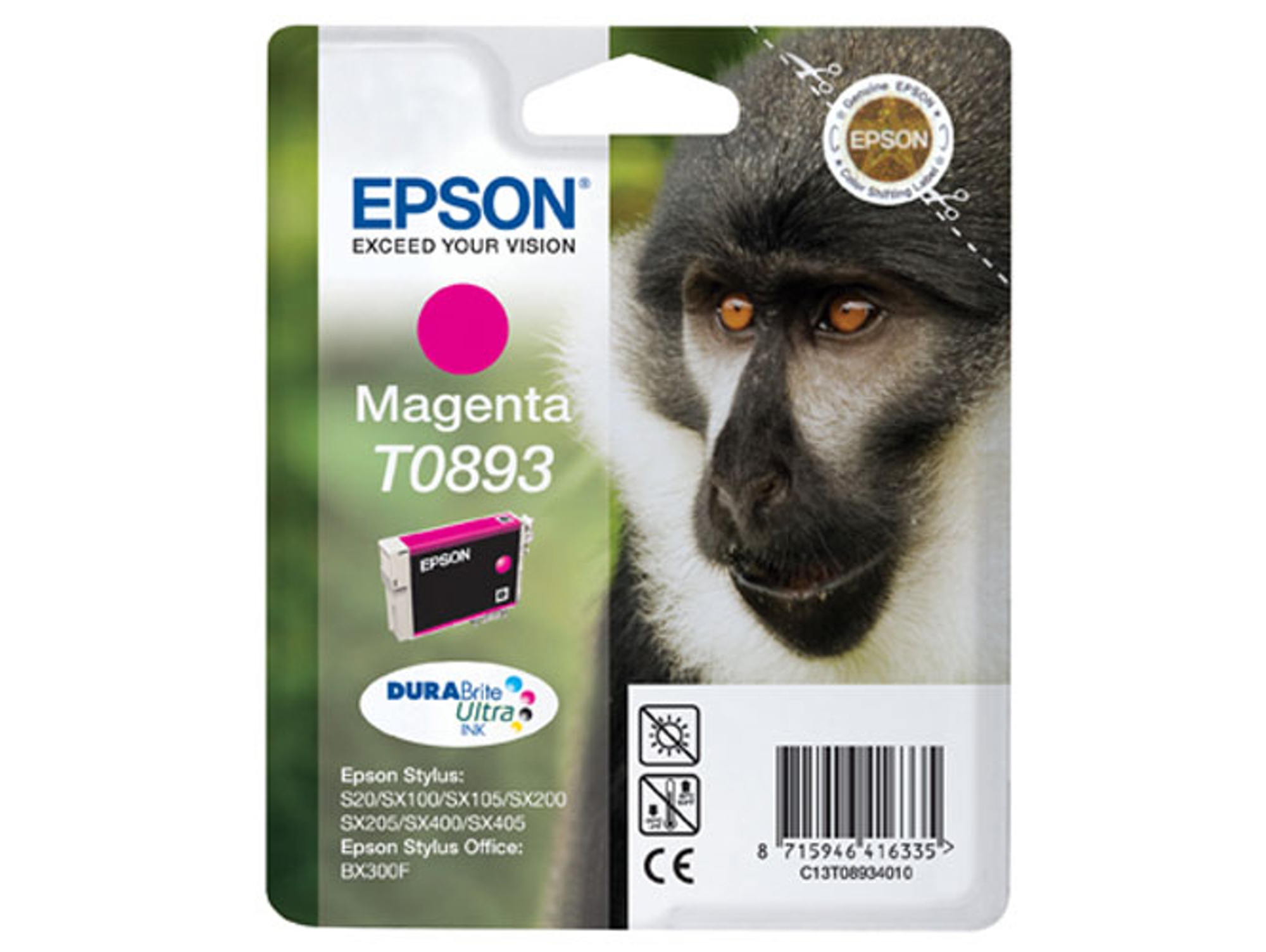 Tinteiro EPSON T0893 Magenta