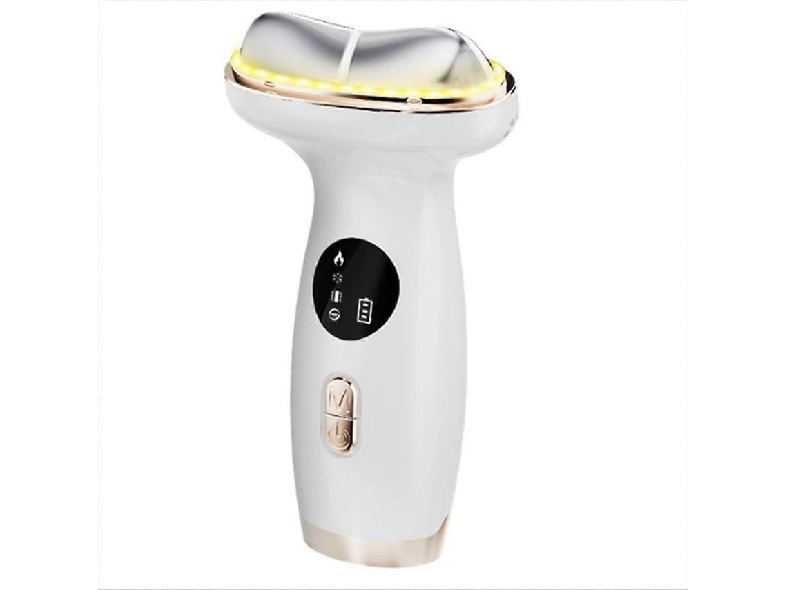 Massageador de Calor Frio Terapia Luz Vermelha para Rosto Pescoço Levantamento Olhos Firmamento Desinchament O, Escultor Led Cuidados com GOKOCO