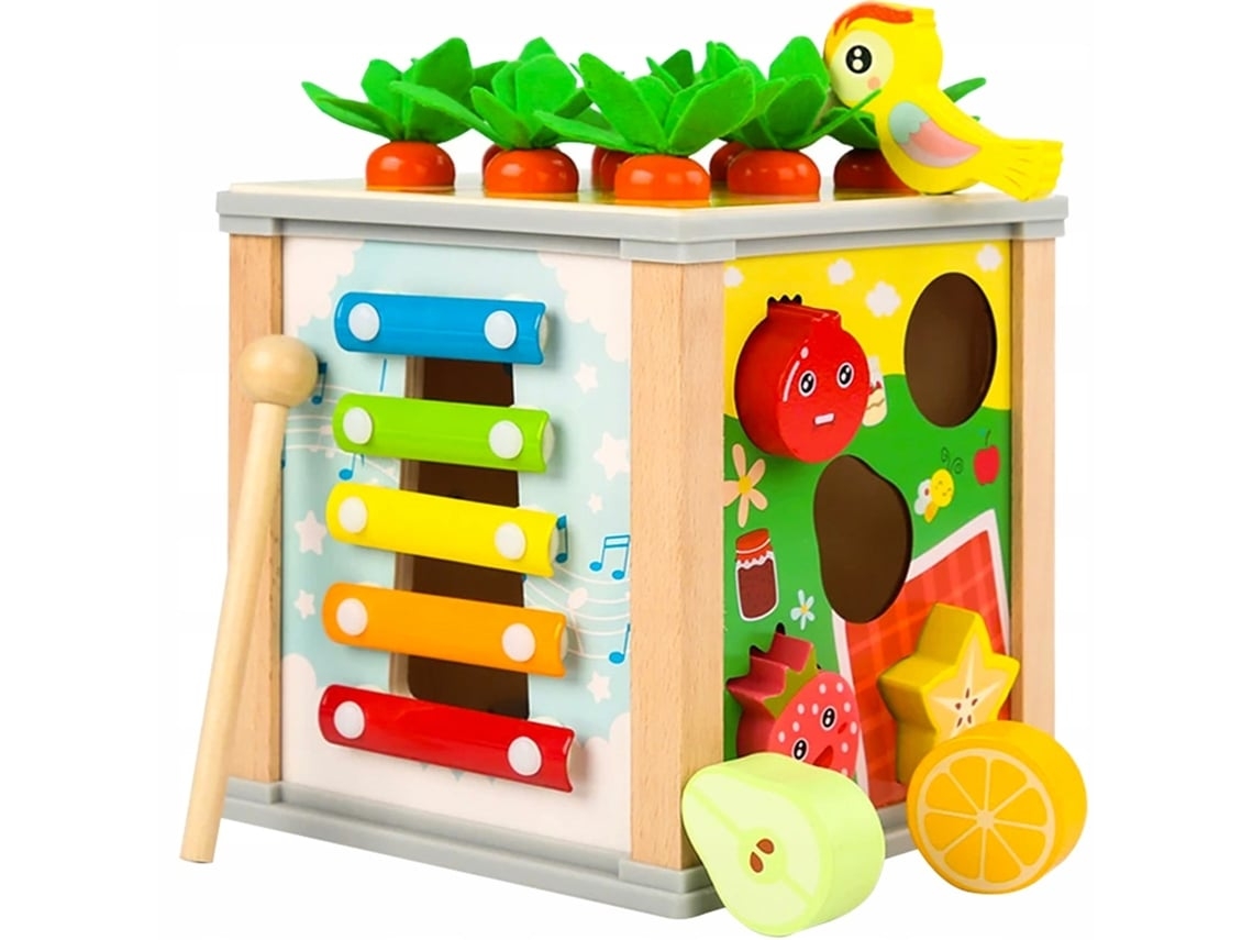 Cubo de Madera para Niños* ZYBLSSBB
