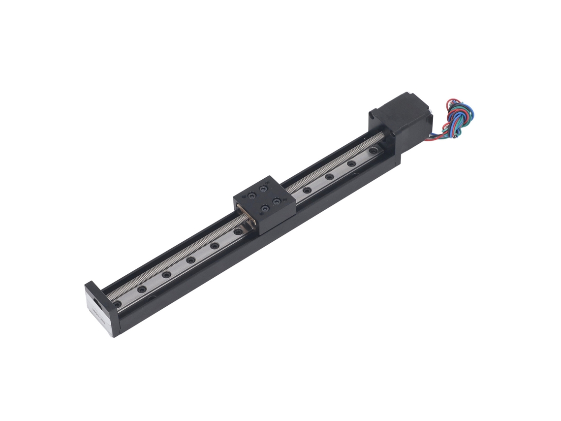 Actuador Deslizante De Rail Lineal 200mm, Parafuso T6x4, Motor De Passo 28, Mesa Deslizante Cnc