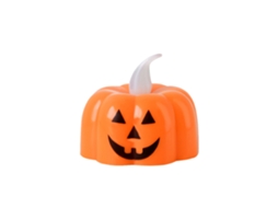 Laxiscreed Vela De Abóbora De Halloween Com Coreto De Temática De Aranha E Riscos, Decoração De Mesa E Espaço