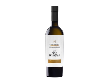 Vinho fortificado LAS BOTAS Amontillado Perpendicular Palomino Fino Jerez-Xérès-Sherry Garrafa Medium (0.5 L - 1 Unidade)