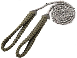 Sierra De Cadena Portátil Com Cabo De Corda De Paraquedas Multifuncional Kit De Ferramentas De Nylon Para Sobrevivência Camping Caça